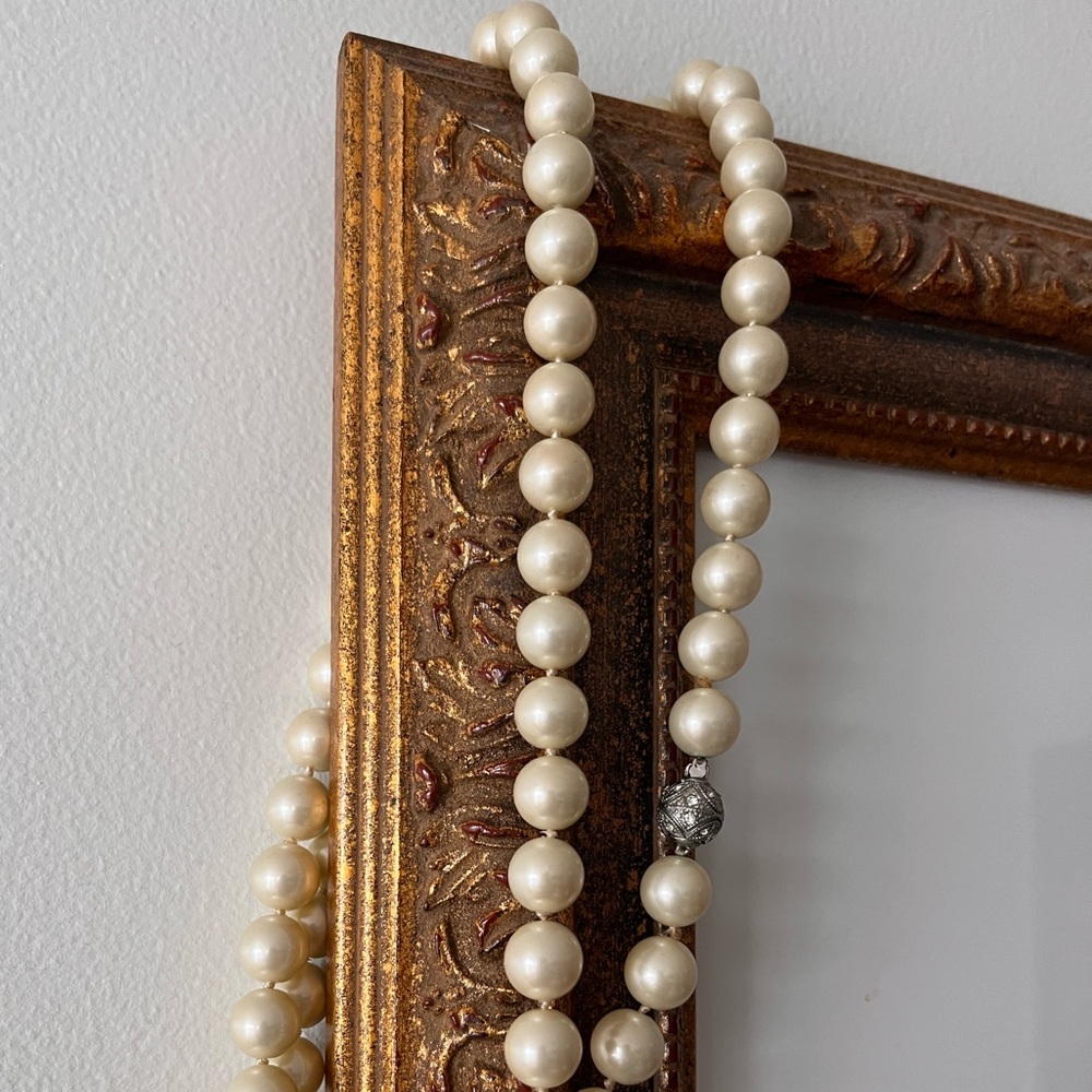 Talbots Cream Pearl Necklace